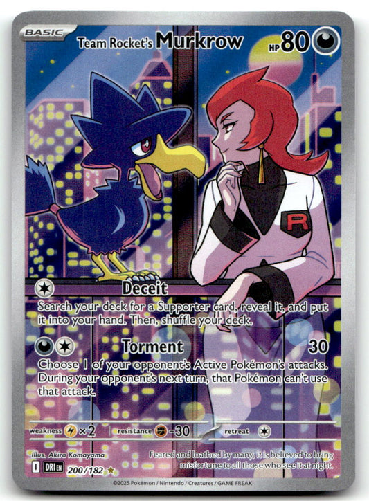 Team Rocket's Murkrow DRI 200/182 NM