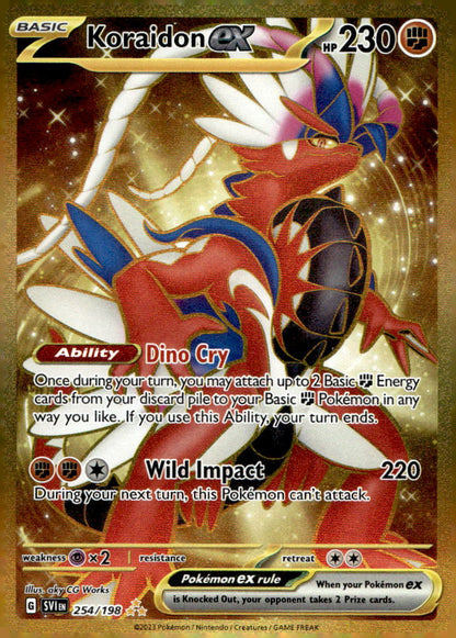Koraidon ex SVI 254/198 NM