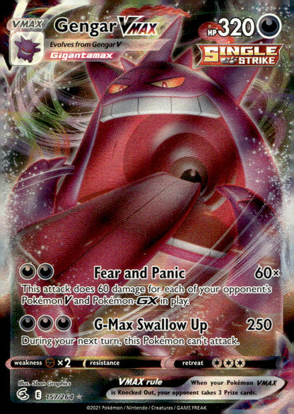 Gengar VMAX SWSH08 157/264 NM