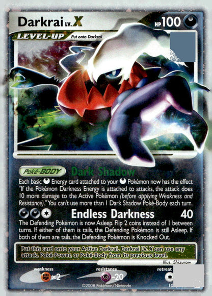 Darkrai LV.X GE 104/106 NM