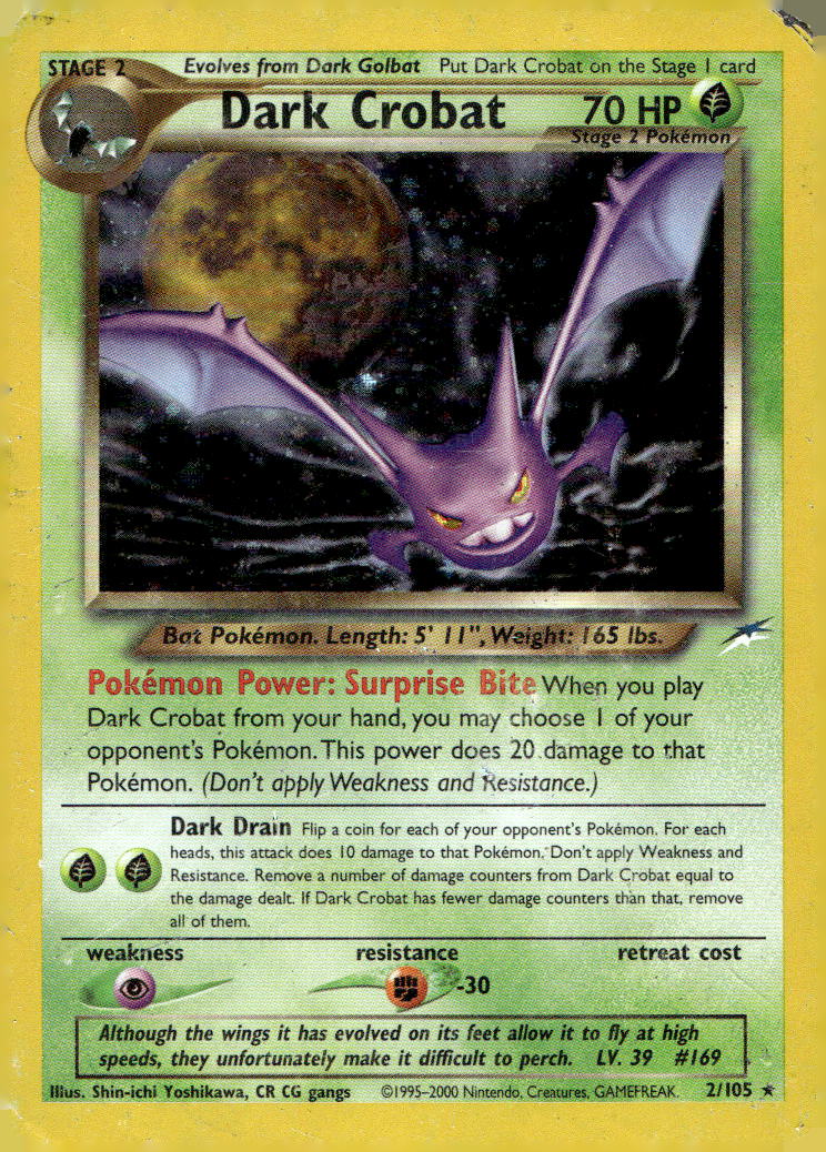 Dark Crobat N4 002/105 DMG