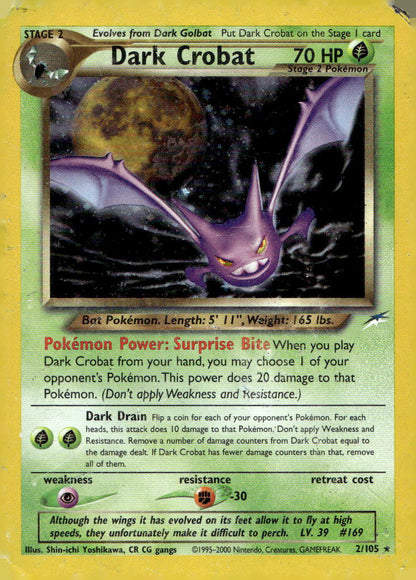 Dark Crobat N4 002/105 DMG