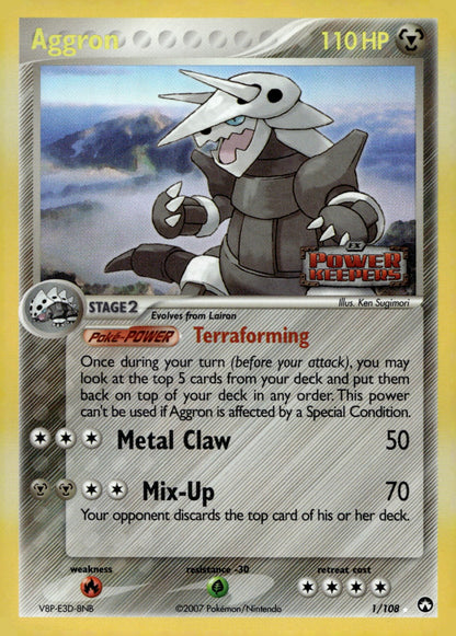 Aggron PK 1/108 LP