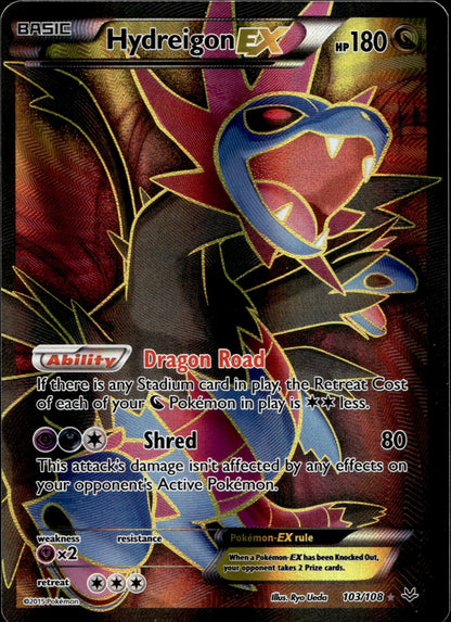 Hydreigon EX (103 Full Art) ROS 103/108 LP