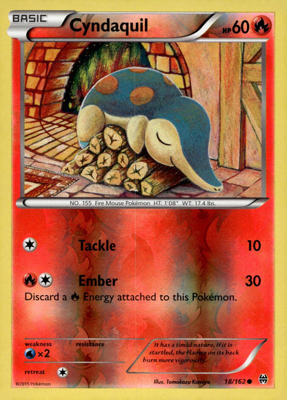 Cyndaquil BKT 18/162 NM