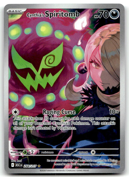 Cynthia's Spiritomb ASC 244/217 NM