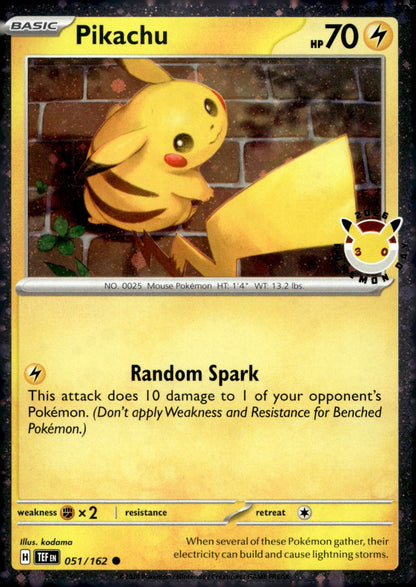 Pikachu (Pokemon Day 2026) MCAP 051/162 NM