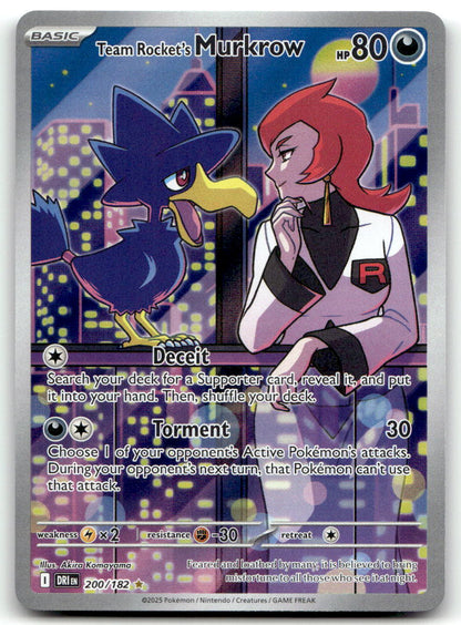 Team Rocket's Murkrow DRI 200/182 NM