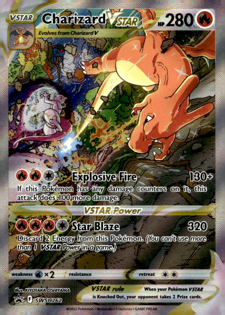 Charizard VSTAR SWSD SWSH262 MP