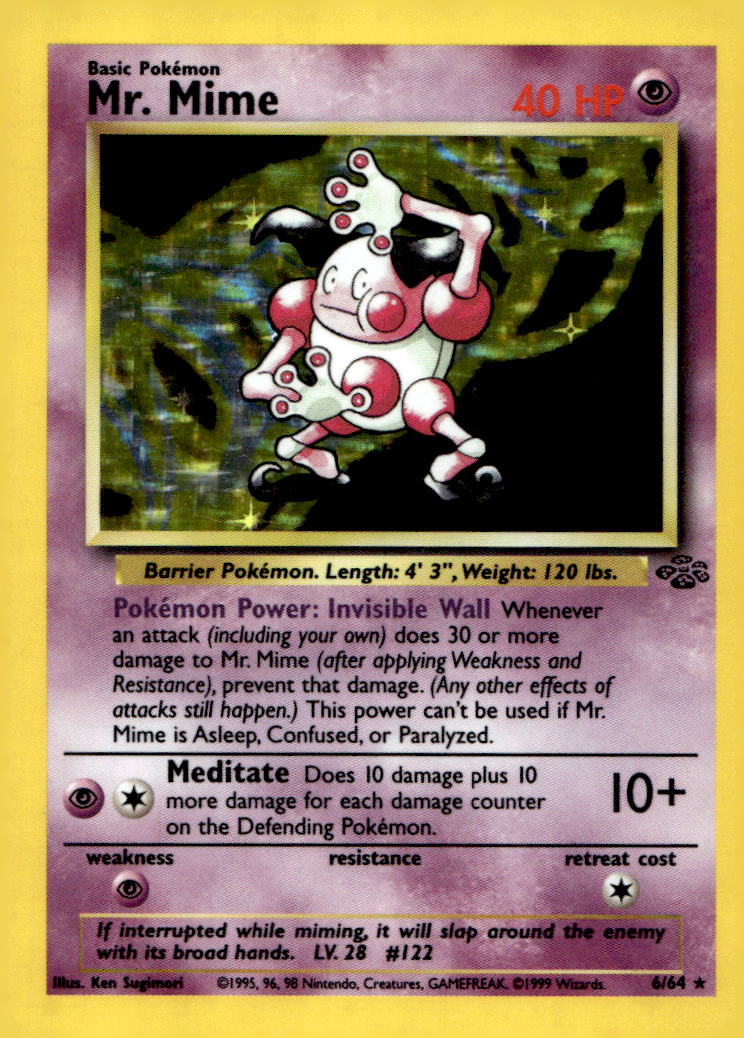 Mr. Mime (6) JU 06/64 NM
