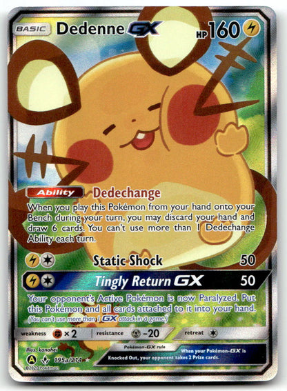 Dedenne GX PR 195a/214 NM