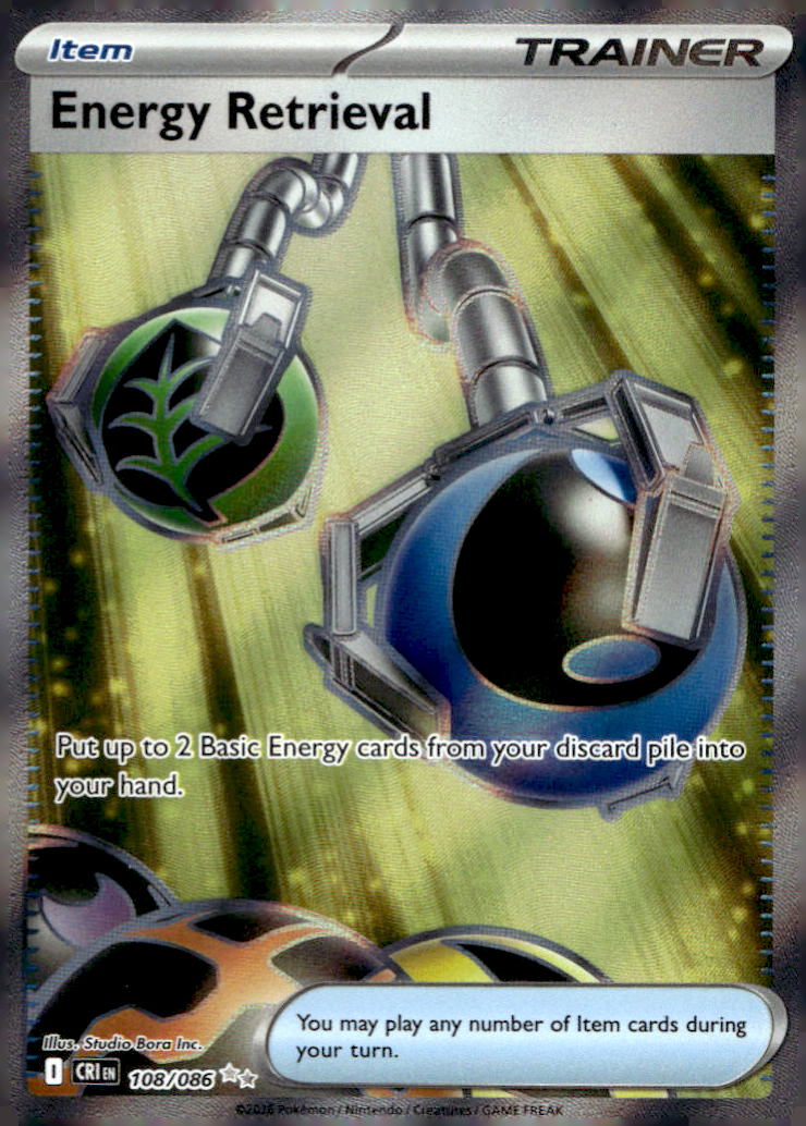Energy Retrieval CRI 108/086 NM