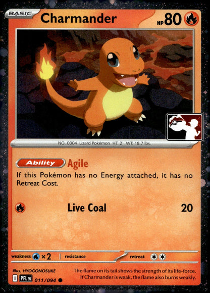 Charmander (Cosmos Holo) PFL 011/094 NM