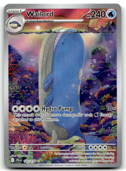 Wailord JTG 162/159 NM