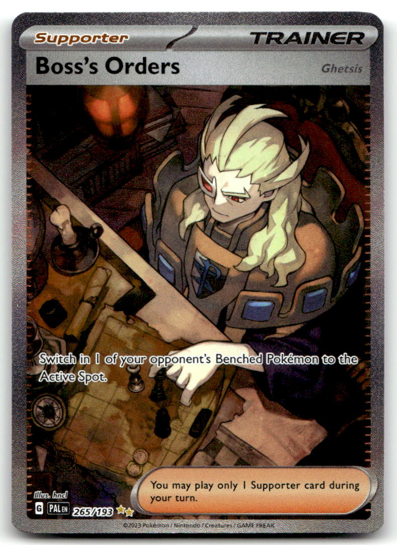 Boss's Orders PAL 265/193 NM