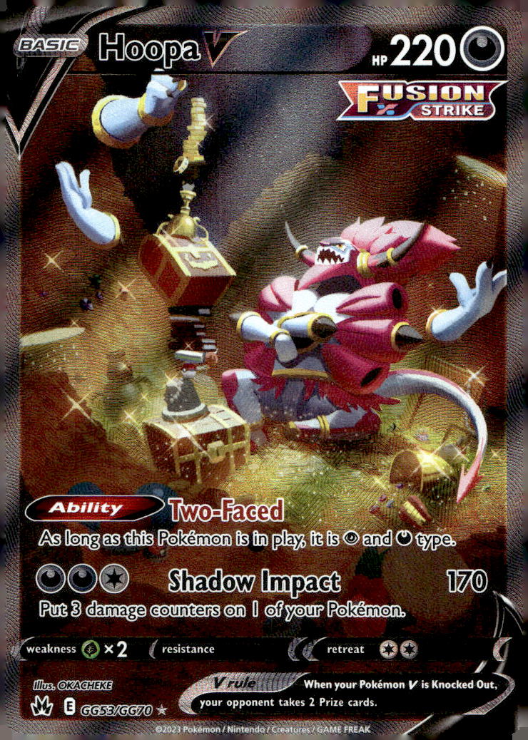 Hoopa V CRZ:GG GG53/GG70 NM