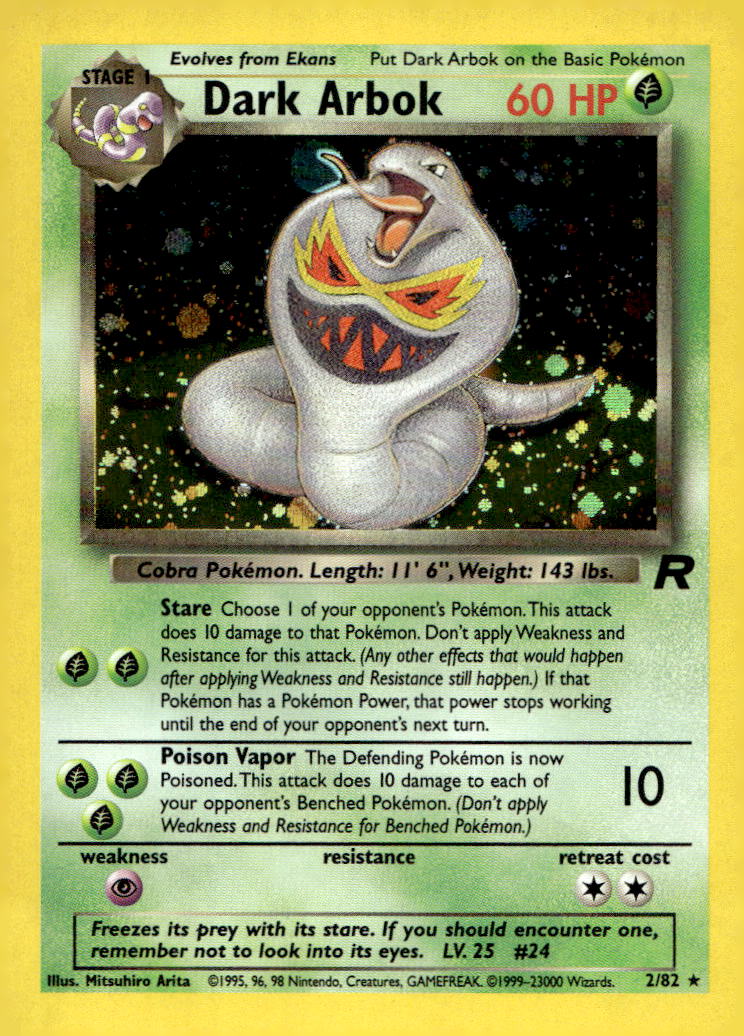 Dark Arbok (2) TR 02/82 LP