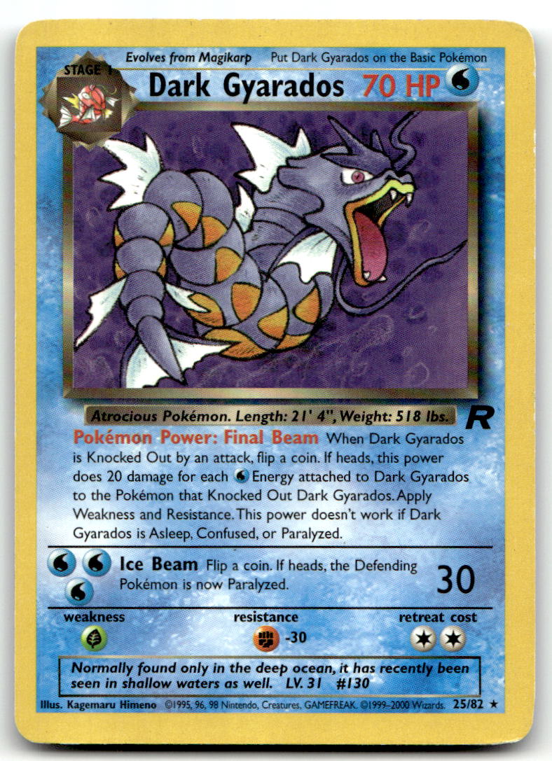 Dark Gyarados (8) TR 08/82 LP