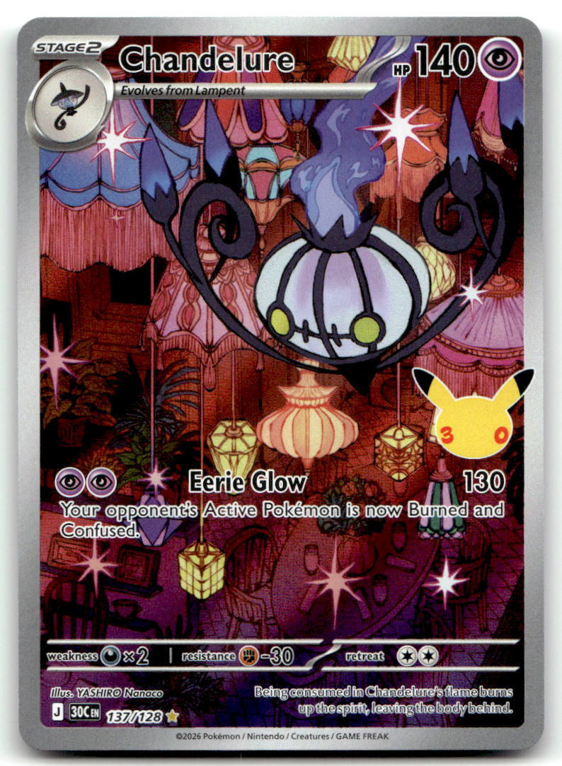 Chandelure 30C 137/128 NM