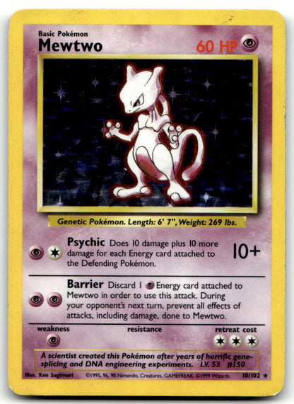 Mewtwo BS 010/102 MP