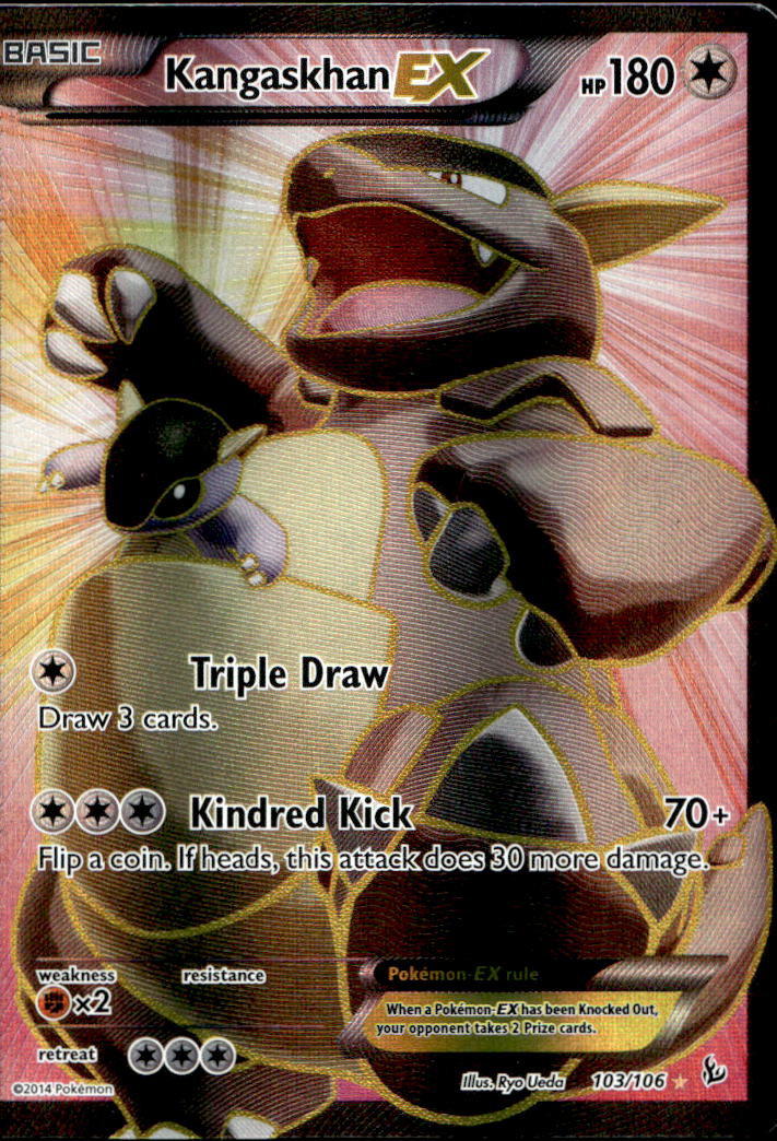 Kangaskhan EX (103 Full Art) FLF 103/106 LP