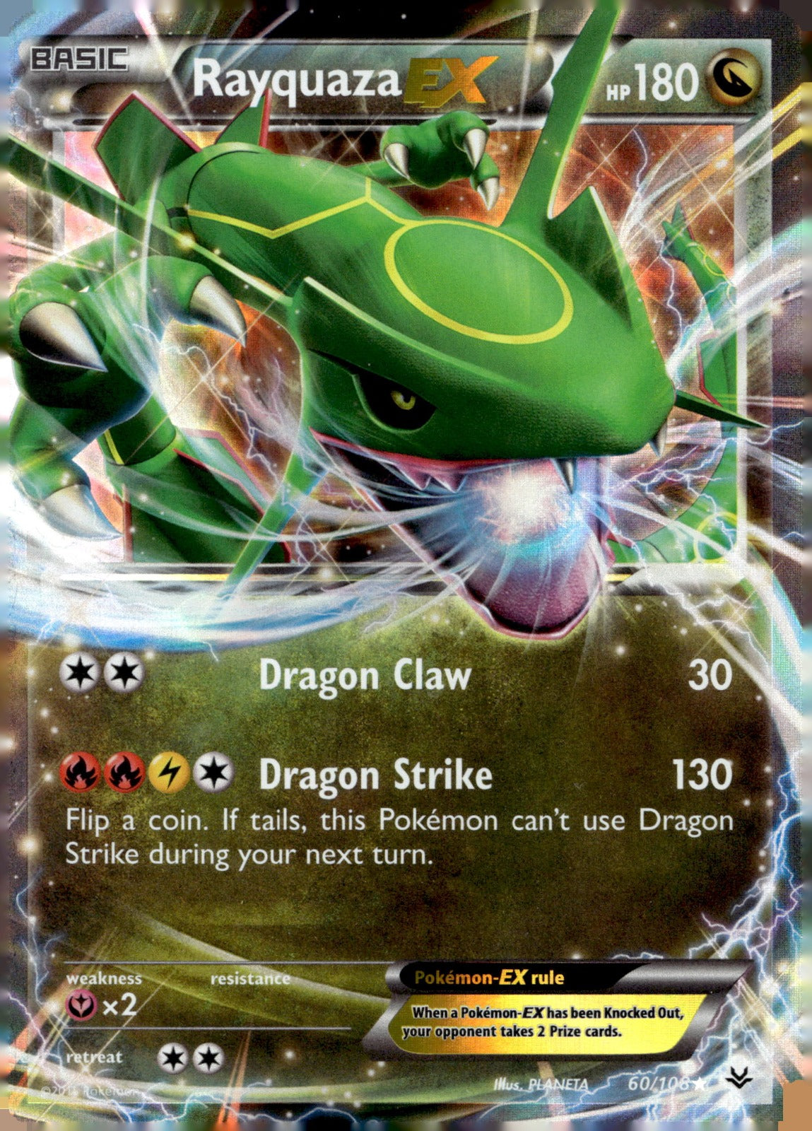 Rayquaza EX (60) ROS 60/108 NM