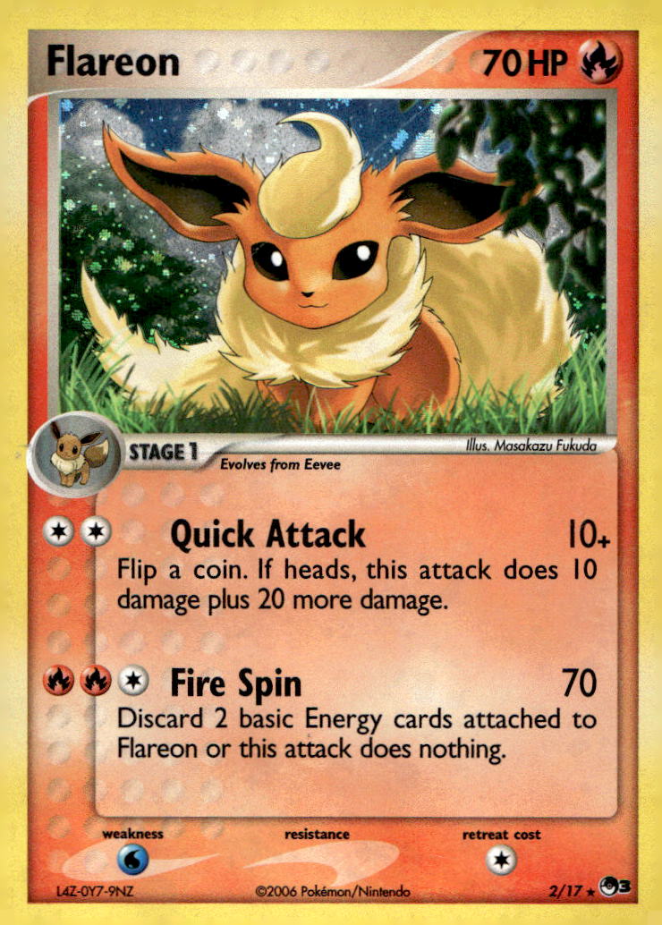 Flareon POP 002/017 LP