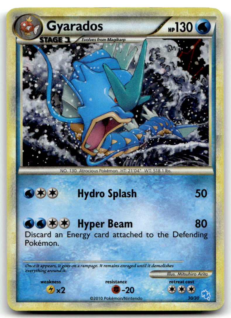 Gyarados (#30 Holo) PR 30/30 MP
