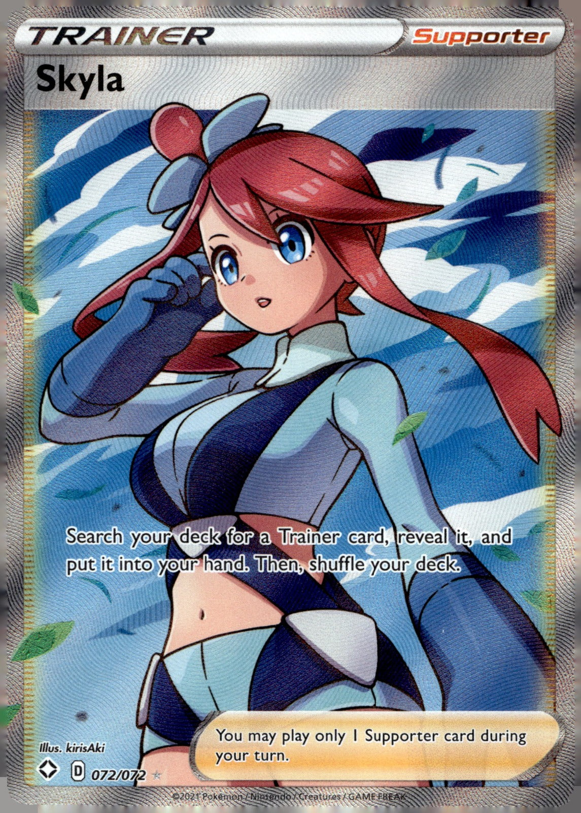 Skyla (Full Art) SHF 072/072 NM