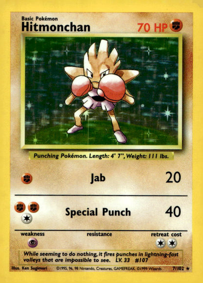 Hitmonchan BS 007/102 LP