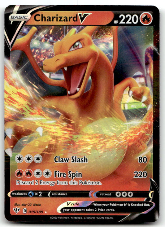 Charizard V SWSH03 019/189 NM