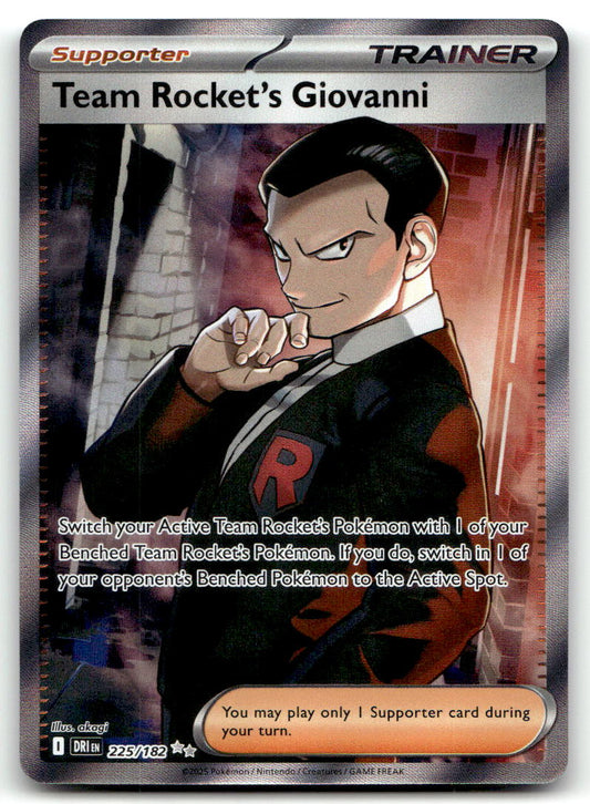 Team Rocket's Giovanni DRI 225/182 NM