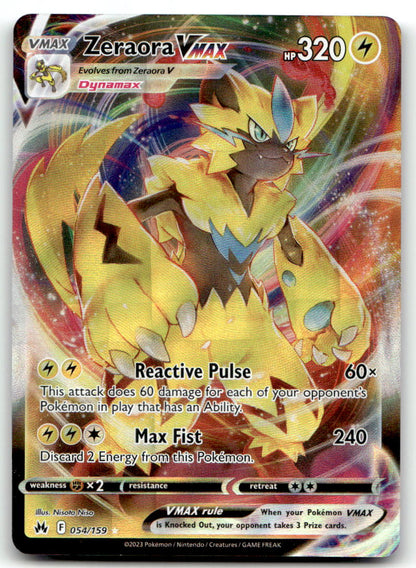 Zeraora VMAX CRZ 054/159 NM