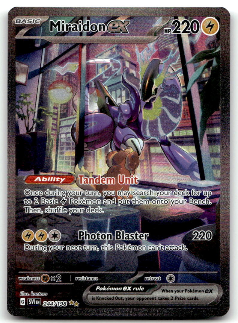 Miraidon ex SVI 244/198 NM