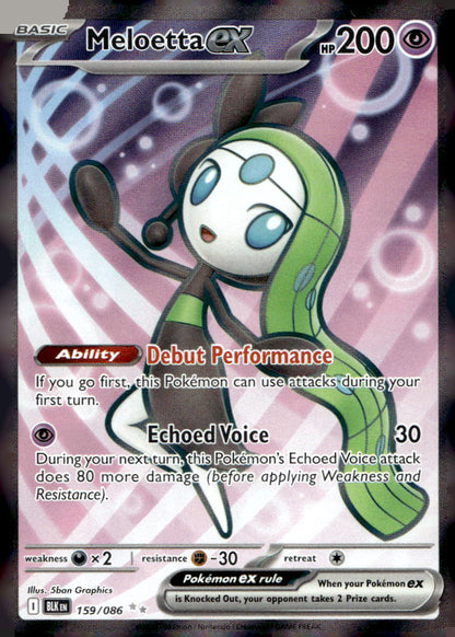Meloetta ex BLK 159/086 NM