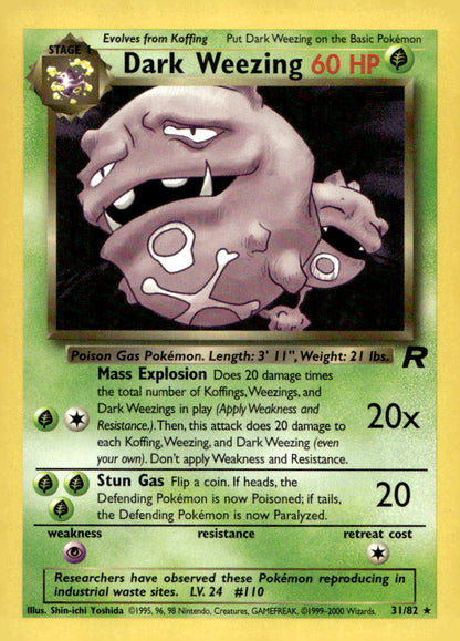 Dark Weezing (31) TR 31/82 LP