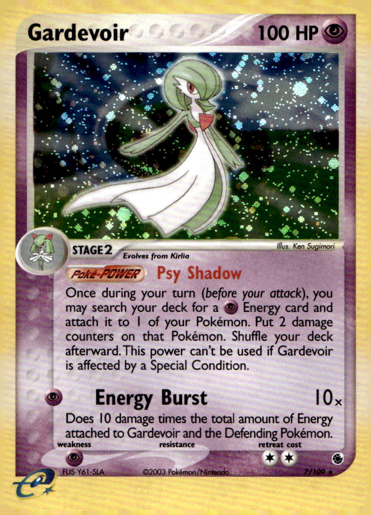 Gardevoir RS 7/109 LP