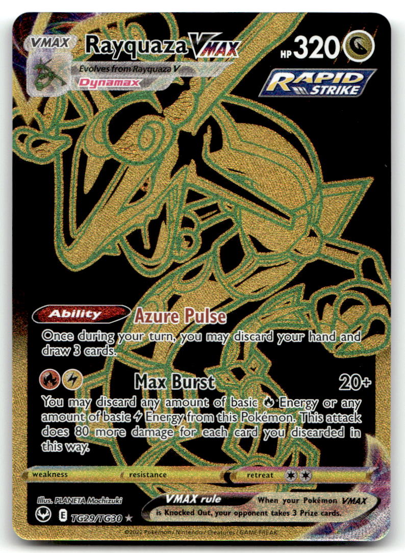 Rayquaza VMAX (Secret) SWSH12: TG TG29/TG30 NM