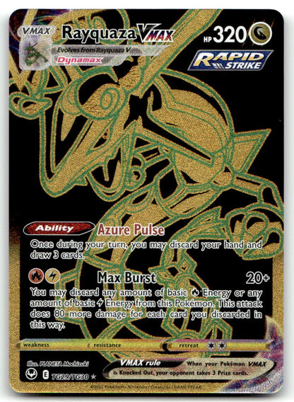 Rayquaza VMAX (Secret) SWSH12: TG TG29/TG30 NM