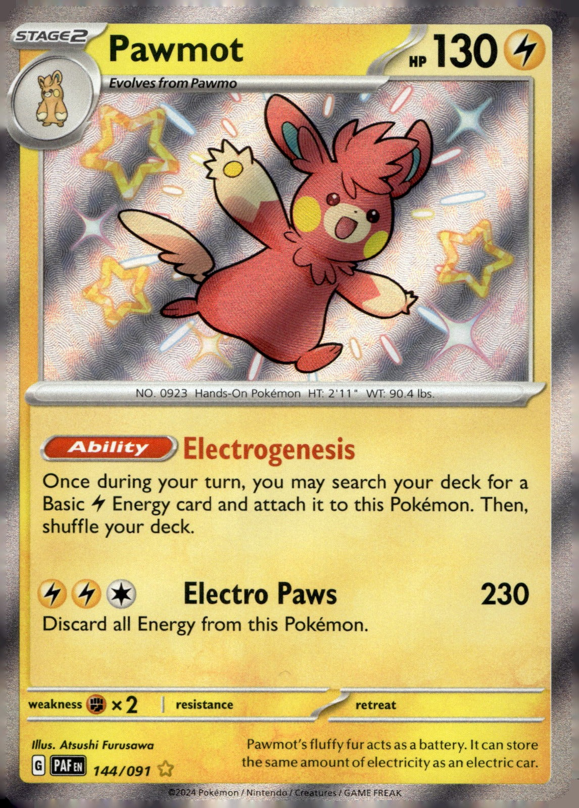 Pawmot PAF 144/091 NM
