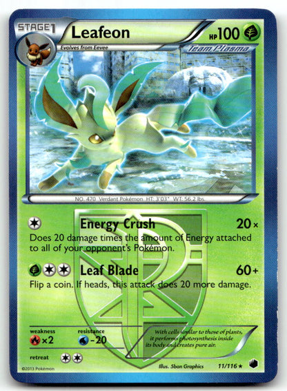 Leafeon - 11/116 (BW Plasma Freeze) PR 011/116 LP