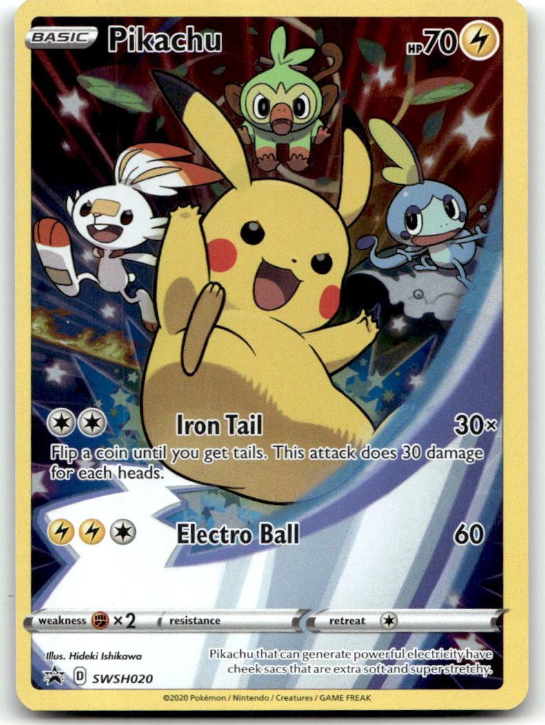 Pikachu - SWSD SWSH020 NM