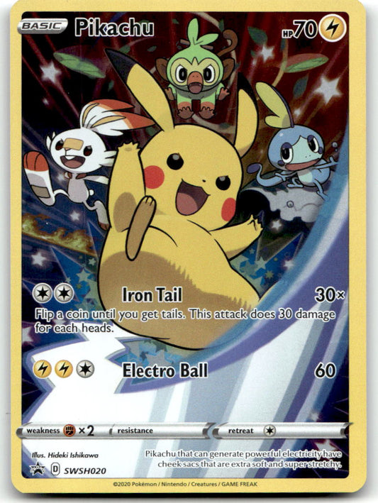 Pikachu - SWSD SWSH020 NM