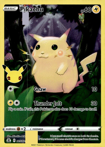 Pikachu CLB 005/025 NM