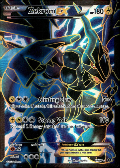 Zekrom EX (97 Full Art) NXD 97/99 NM