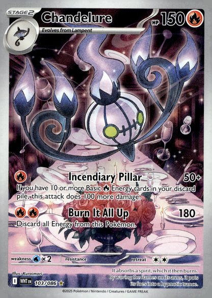 Chandelure WHT 103/086 NM