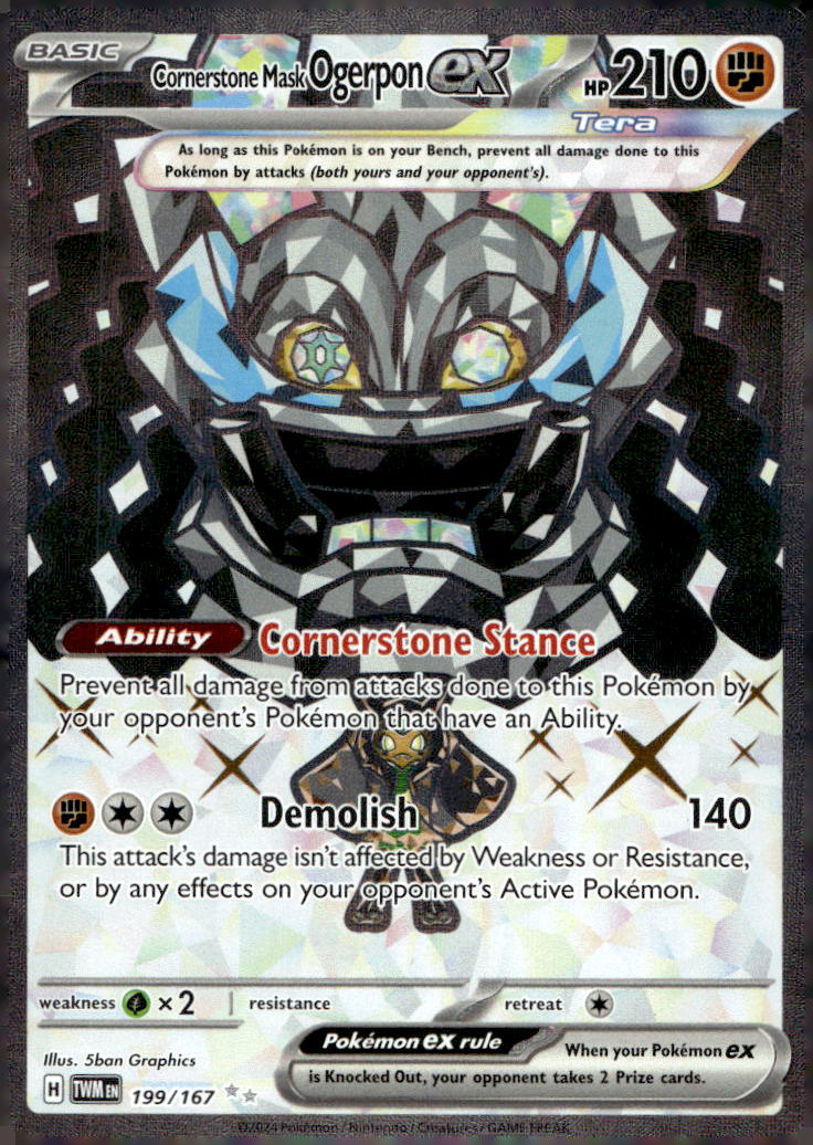 Cornerstone Mask Ogerpon ex TWM 199/167 NM
