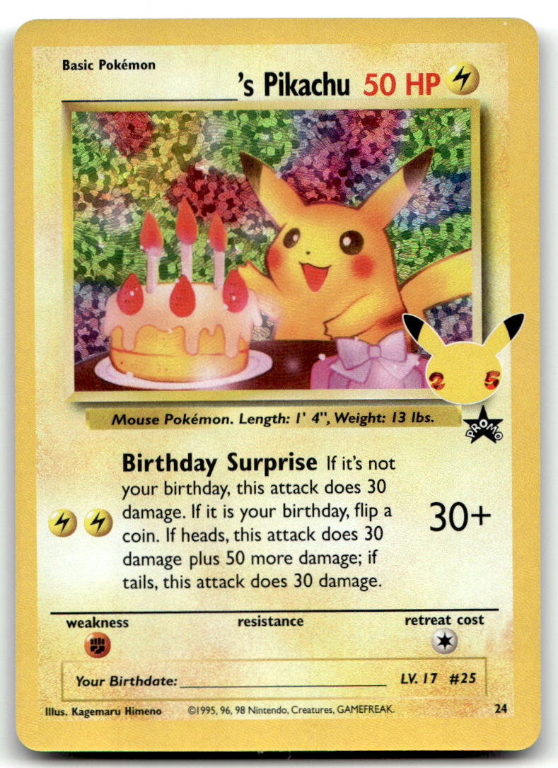 ______'s Pikachu CCC 24/53 NM