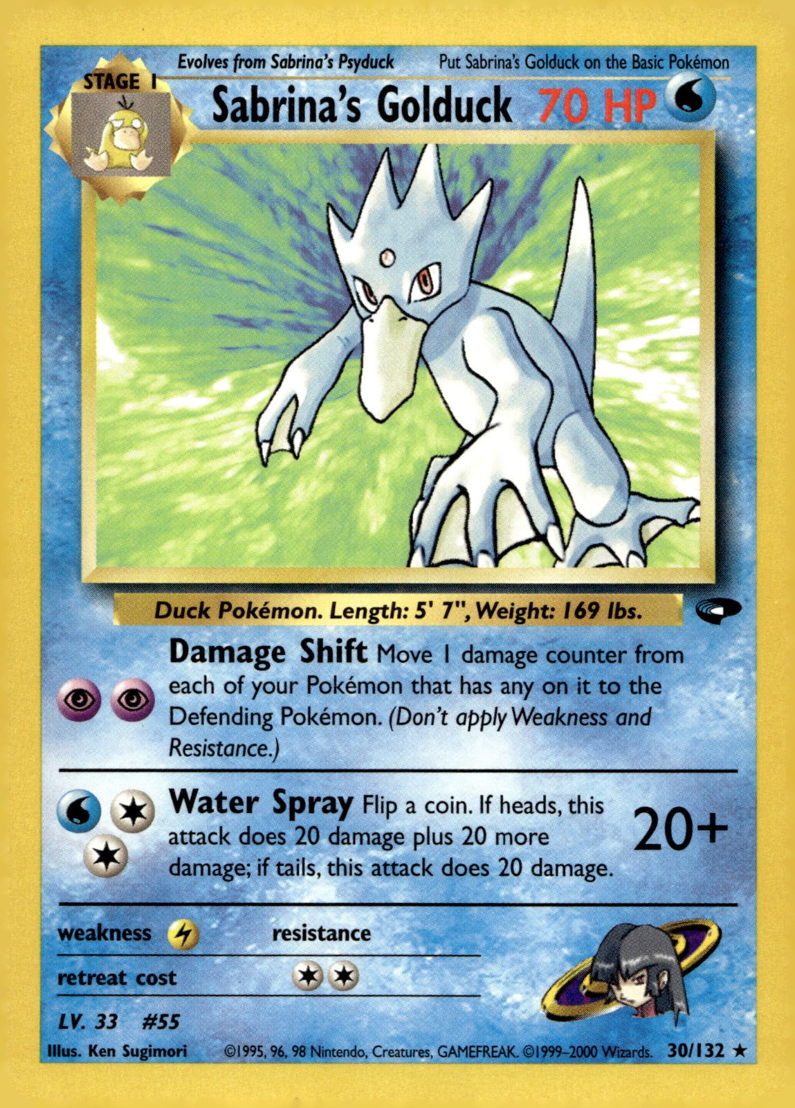 Sabrina's Golduck G2 030/132 LP