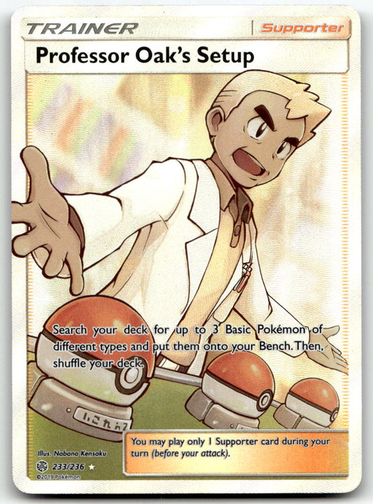 Professor Oak's Setup (Full Art) SM12 233/236 LP